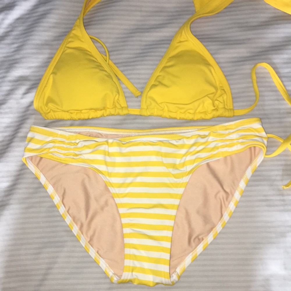 Yellow bikini set